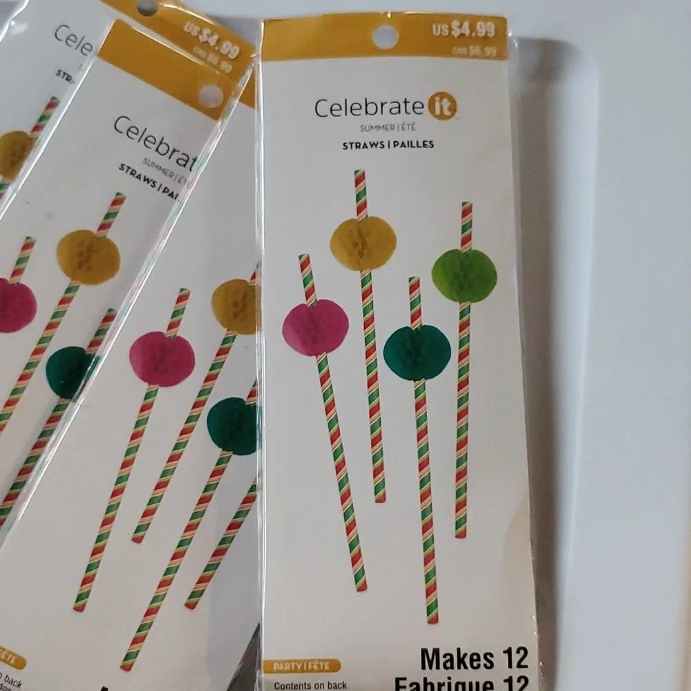 PARTY STRAWS
